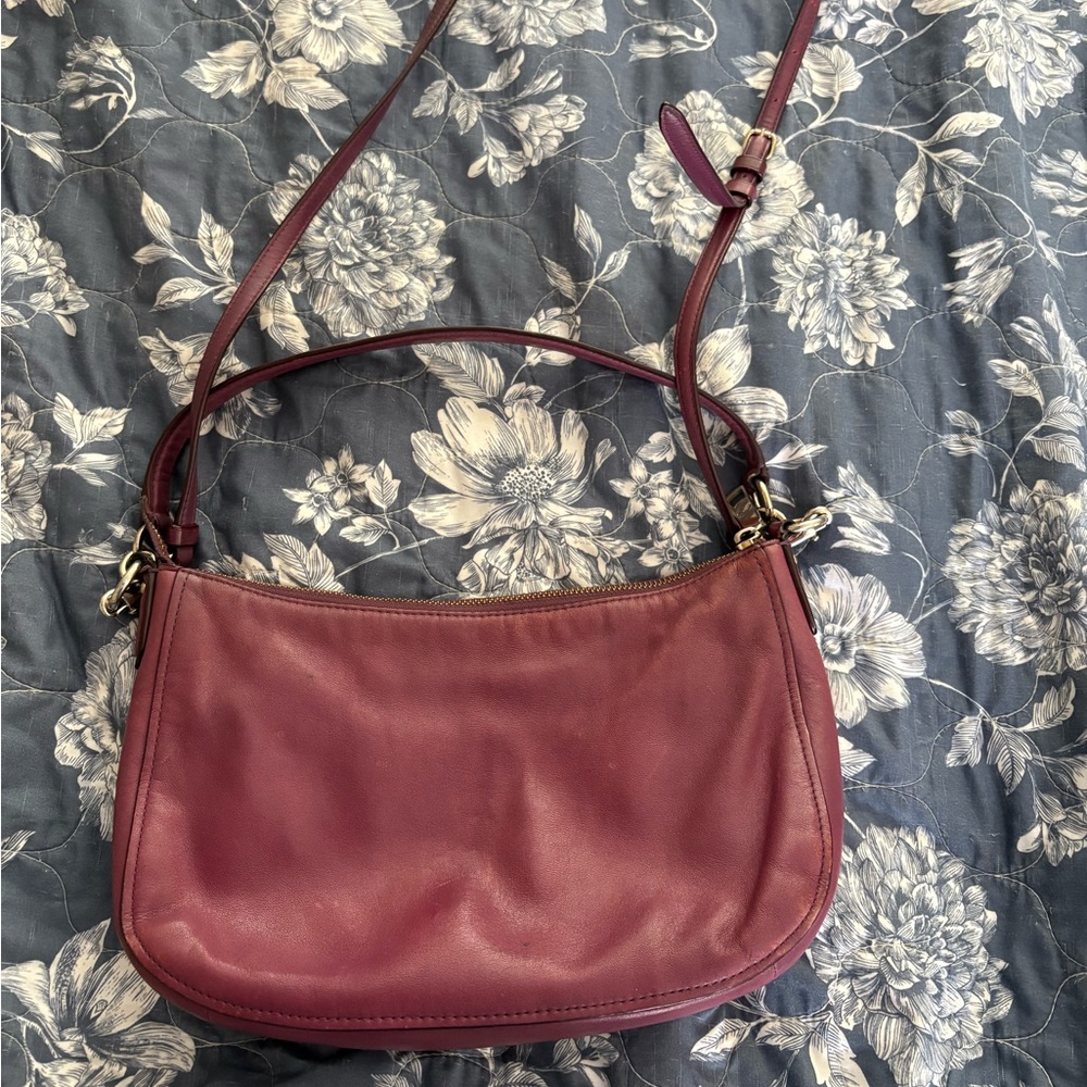 Coach Leather Shoulder Bag - Picture 2 of 6